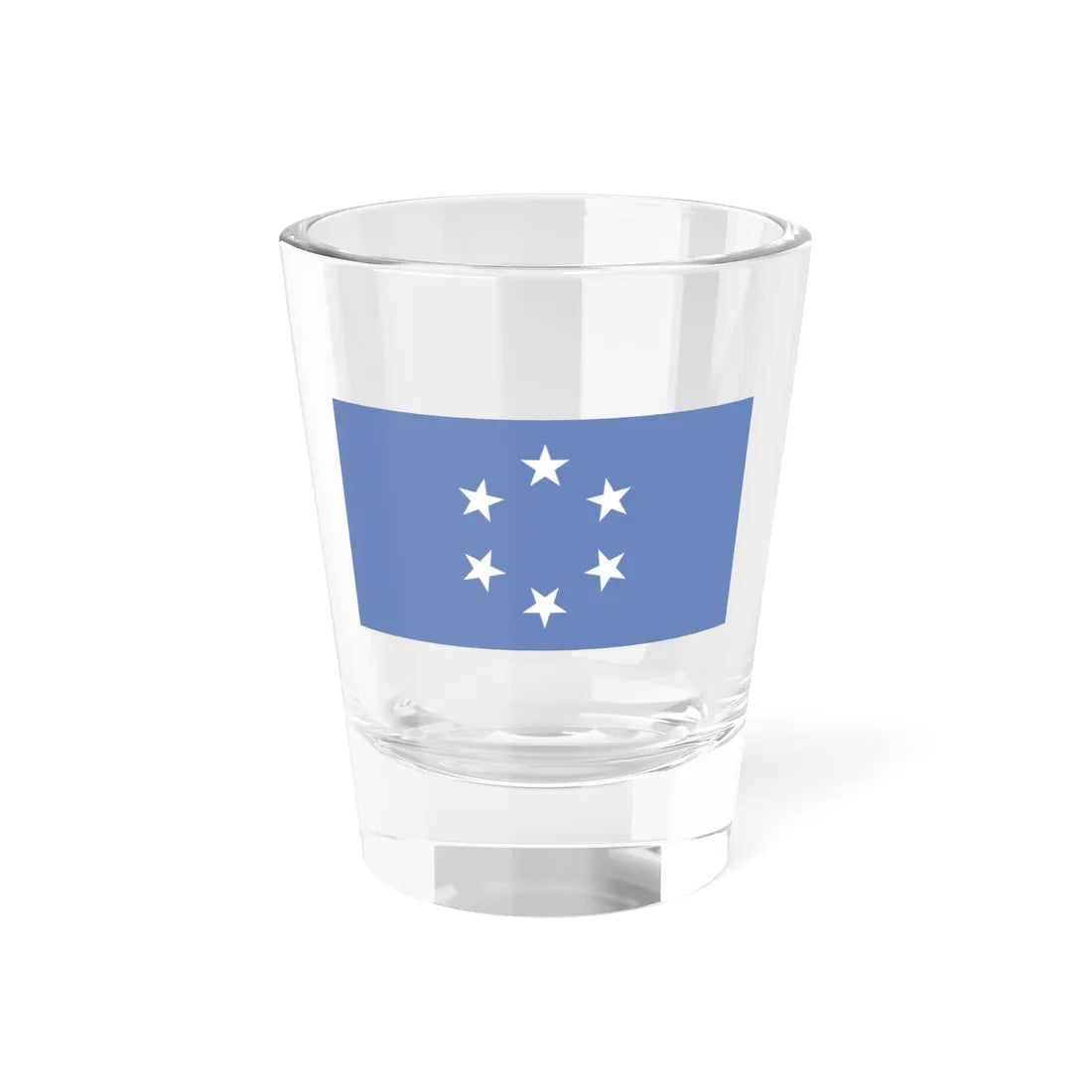 Flag of the Trust Territory of the Pacific Islands (United States) Shot Glass 1.5oz 1.5oz - Go Mug Yourself