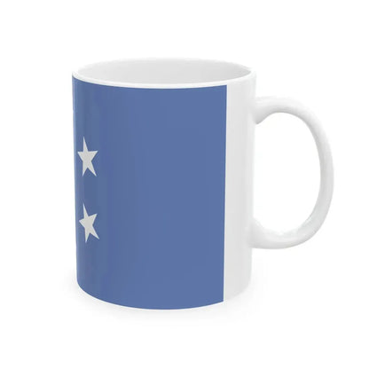 Flag of the Trust Territory of the Pacific Islands (United States) White Coffee Mug - Go Mug Yourself