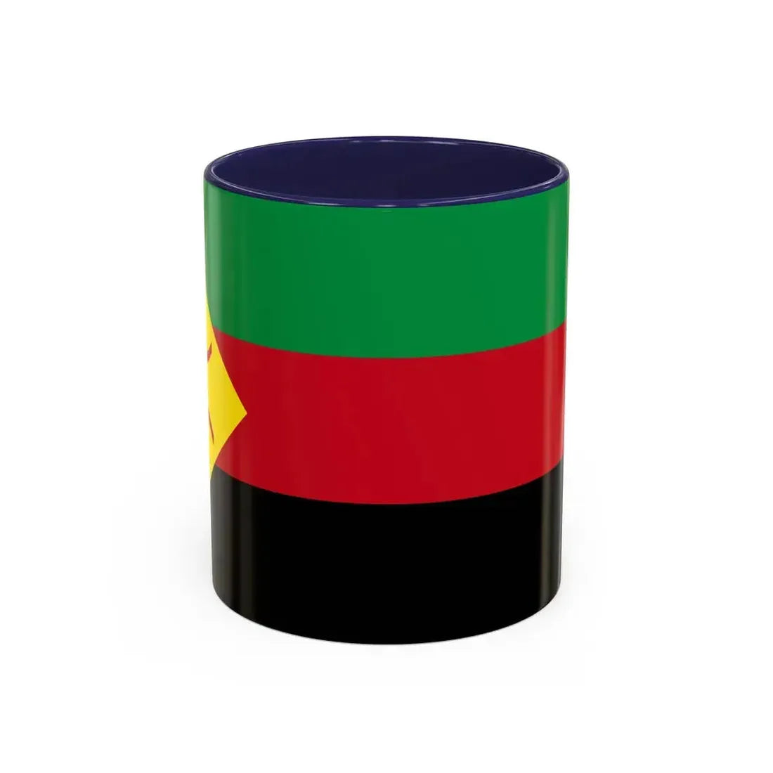 Flag of The Tuareg people Flag of Azawad - Accent Coffee Mug 11oz Navy - Go Mug Yourself