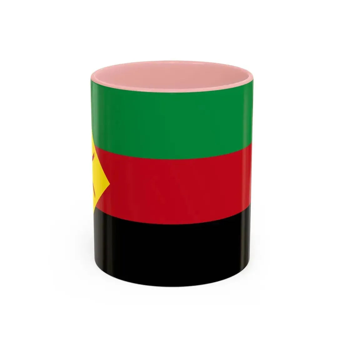 Flag of The Tuareg people Flag of Azawad - Accent Coffee Mug 11oz Pink - Go Mug Yourself