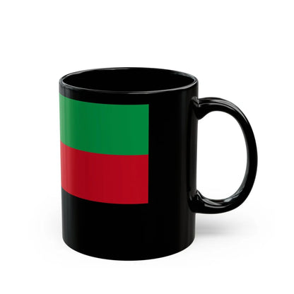 Flag of The Tuareg people Flag of Azawad - Black Coffee Mug-Go Mug Yourself