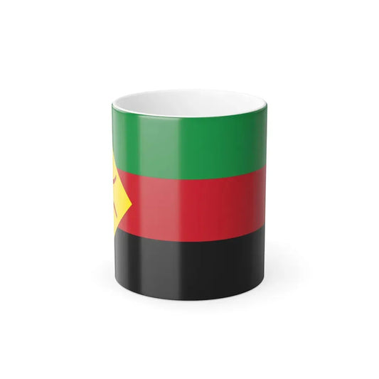 Flag of The Tuareg people Flag of Azawad - Color Changing Coffee Mug 11oz - Go Mug Yourself