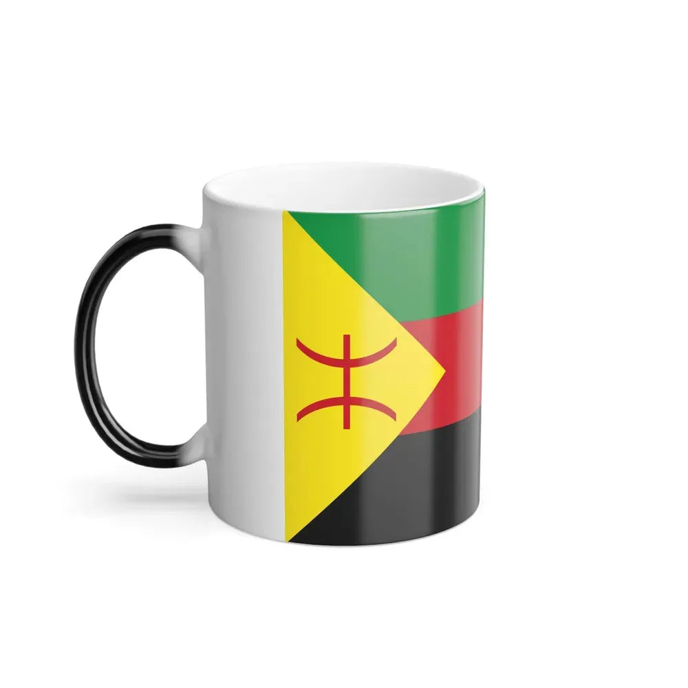 Flag of The Tuareg people Flag of Azawad - Color Changing Coffee Mug - Go Mug Yourself