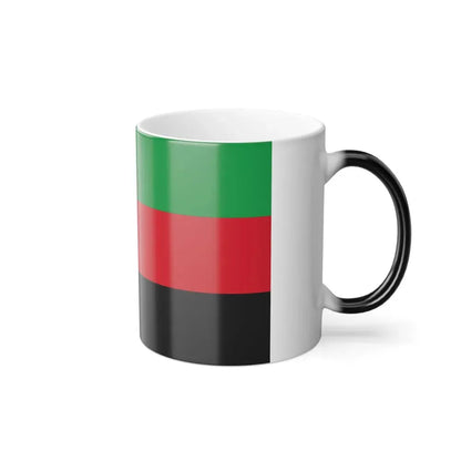 Flag of The Tuareg people Flag of Azawad - Color Changing Coffee Mug - Go Mug Yourself