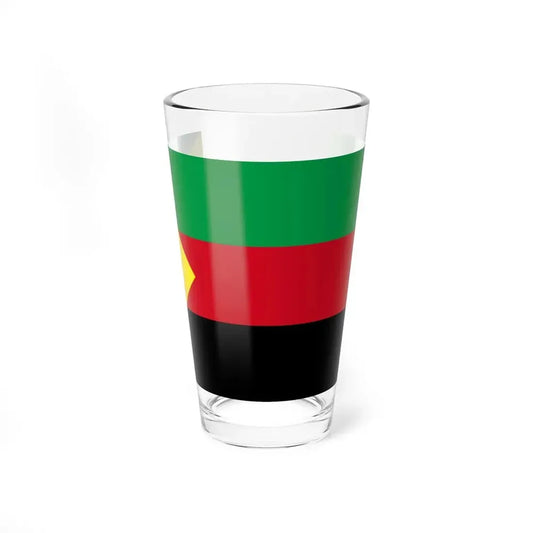 Flag of The Tuareg people Flag of Azawad - Pint Glass 16oz 16oz - Go Mug Yourself
