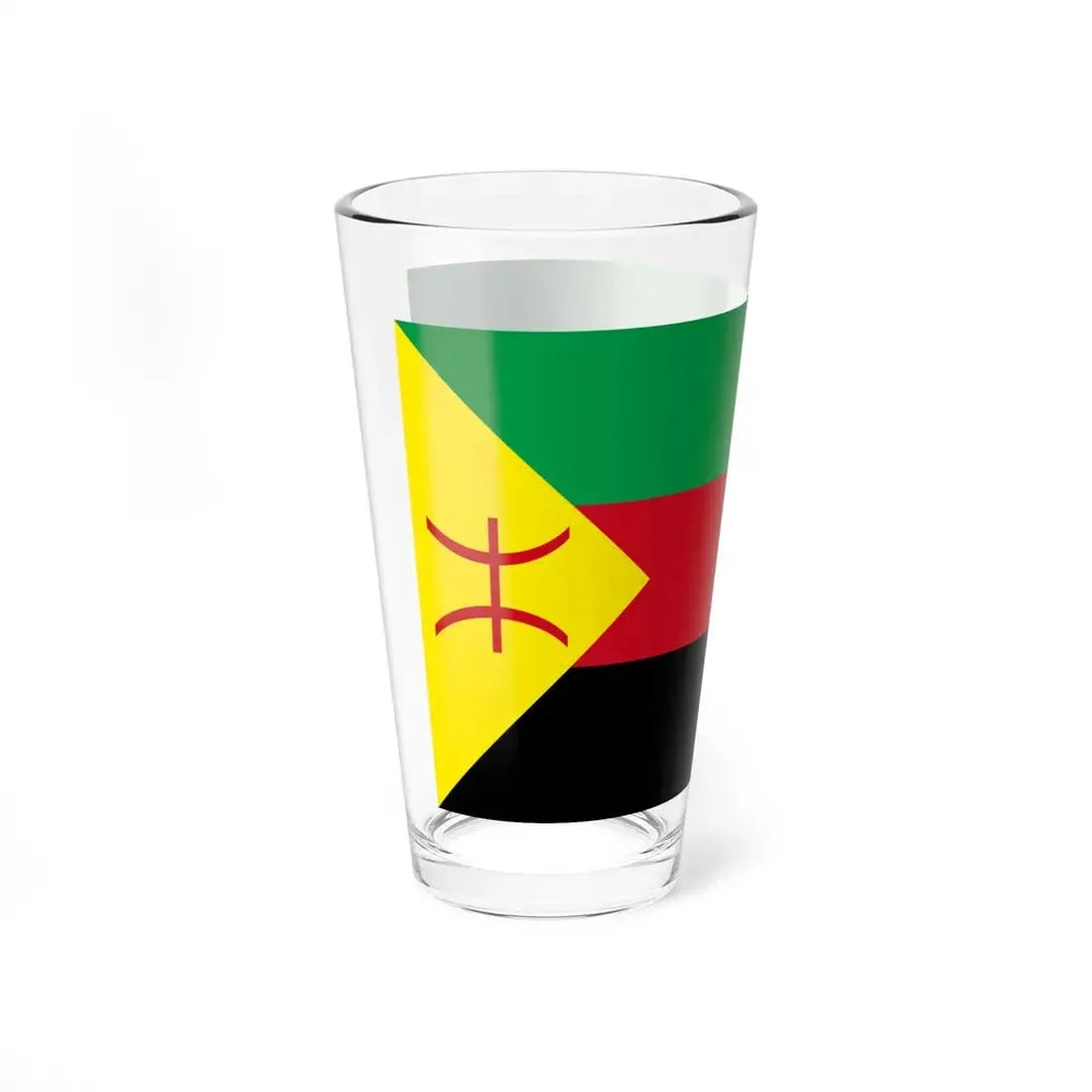 Flag of The Tuareg people Flag of Azawad - Pint Glass 16oz - Go Mug Yourself
