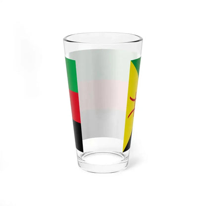 Flag of The Tuareg people Flag of Azawad - Pint Glass 16oz - Go Mug Yourself