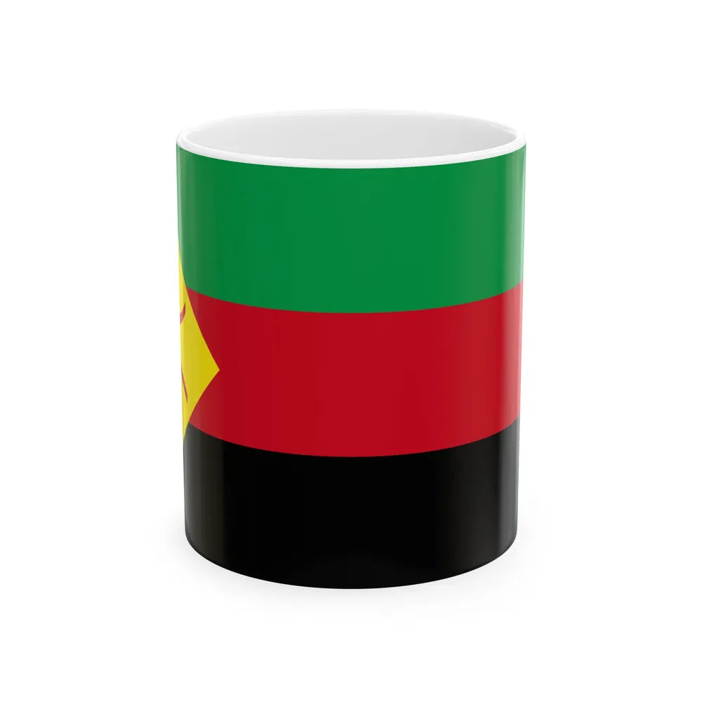 Flag of The Tuareg people Flag of Azawad - White Coffee Mug-11oz-Go Mug Yourself