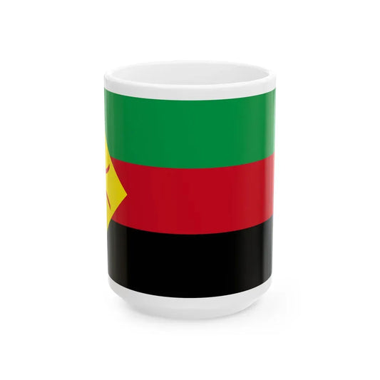 Flag of The Tuareg people Flag of Azawad - White Coffee Mug 15oz - Go Mug Yourself