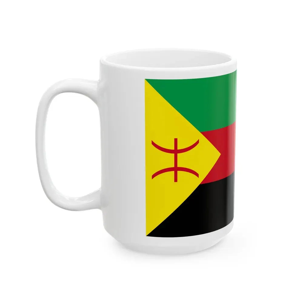 Flag of The Tuareg people Flag of Azawad - White Coffee Mug - Go Mug Yourself