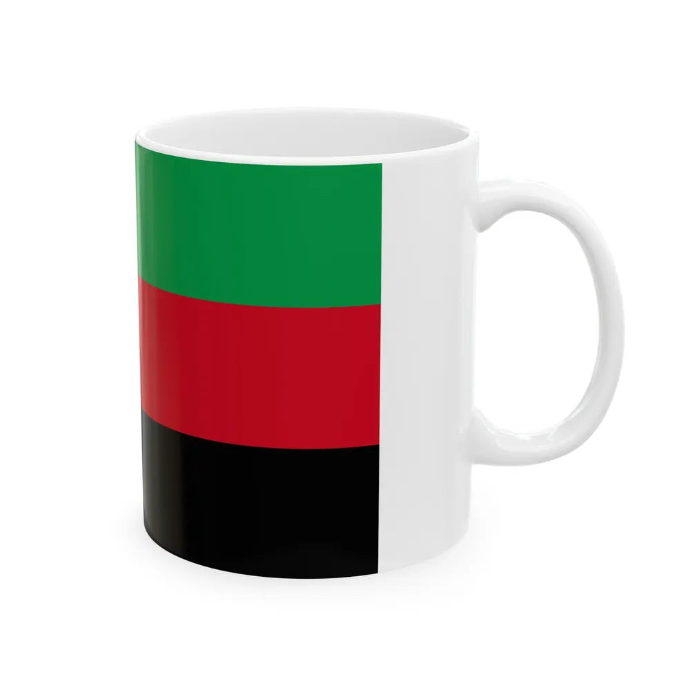 Flag of The Tuareg people Flag of Azawad - White Coffee Mug-Go Mug Yourself