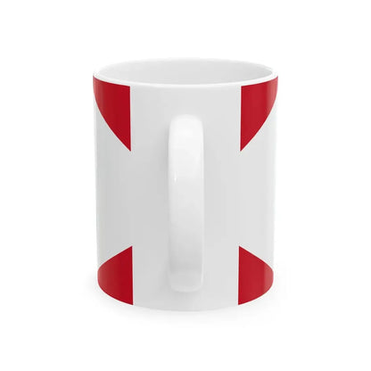 Flag of the Tunku Bendahara of Johor (Malaysia) White Coffee Mug - Go Mug Yourself