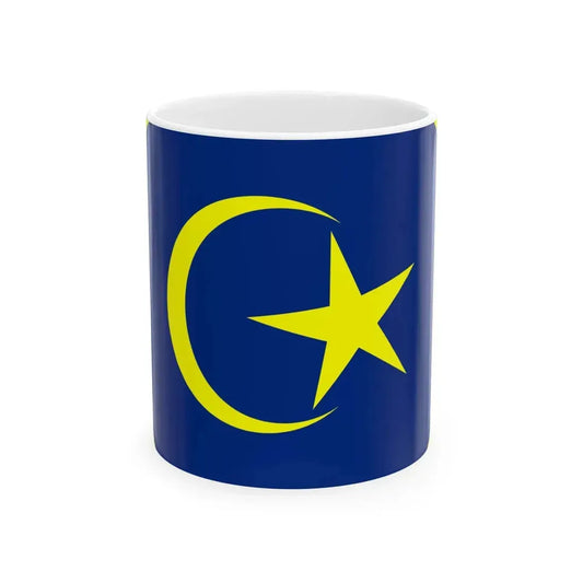 Flag of the Tunku Laksamana of Johor (Malaysia) White Coffee Mug 11oz - Go Mug Yourself