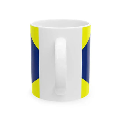 Flag of the Tunku Laksamana of Johor (Malaysia) White Coffee Mug - Go Mug Yourself