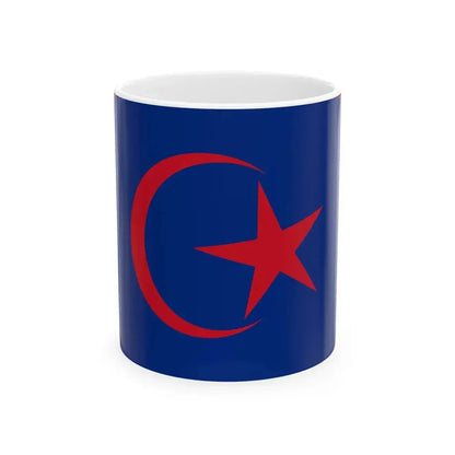 Flag of the Tunku Panglima of Johor (Malaysia) White Coffee Mug 11oz - Go Mug Yourself