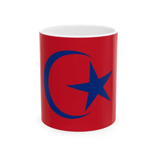 Flag of the Tunku Putera of Johor (Malaysia) White Coffee Mug 11oz - Go Mug Yourself