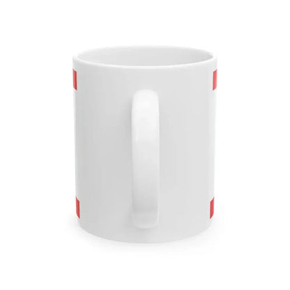 Flag of the Turkish Republic of Northern Cyprus (Cyprus) White Coffee Mug - Go Mug Yourself