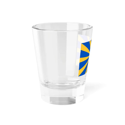 Flag of the Turkmenistan Air Forces (Turkmenistan) Shot Glass 1.5oz - Go Mug Yourself