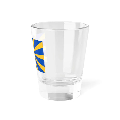Flag of the Turkmenistan Air Forces (Turkmenistan) Shot Glass 1.5oz - Go Mug Yourself