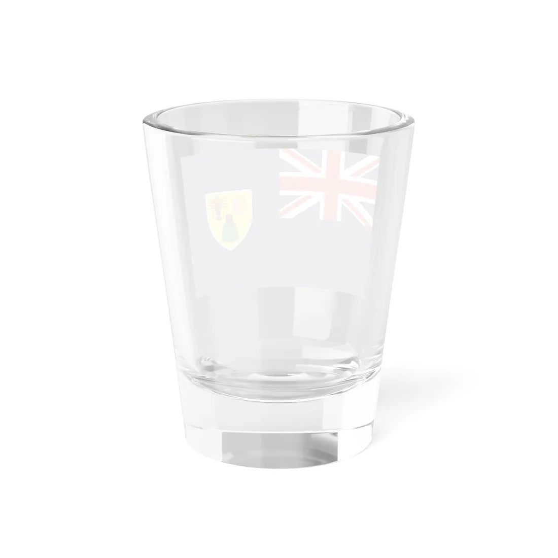 Flag of the Turks and Caicos Islands 3-2 (United Kingdom) Shot Glass 1.5oz - Go Mug Yourself