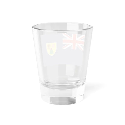 Flag of the Turks and Caicos Islands 3-2 (United Kingdom) Shot Glass 1.5oz - Go Mug Yourself