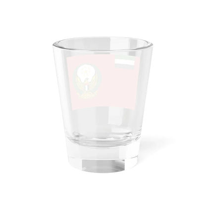 Flag of the UAE Armed Forces (United Arab Emirates) Shot Glass 1.5oz - Go Mug Yourself