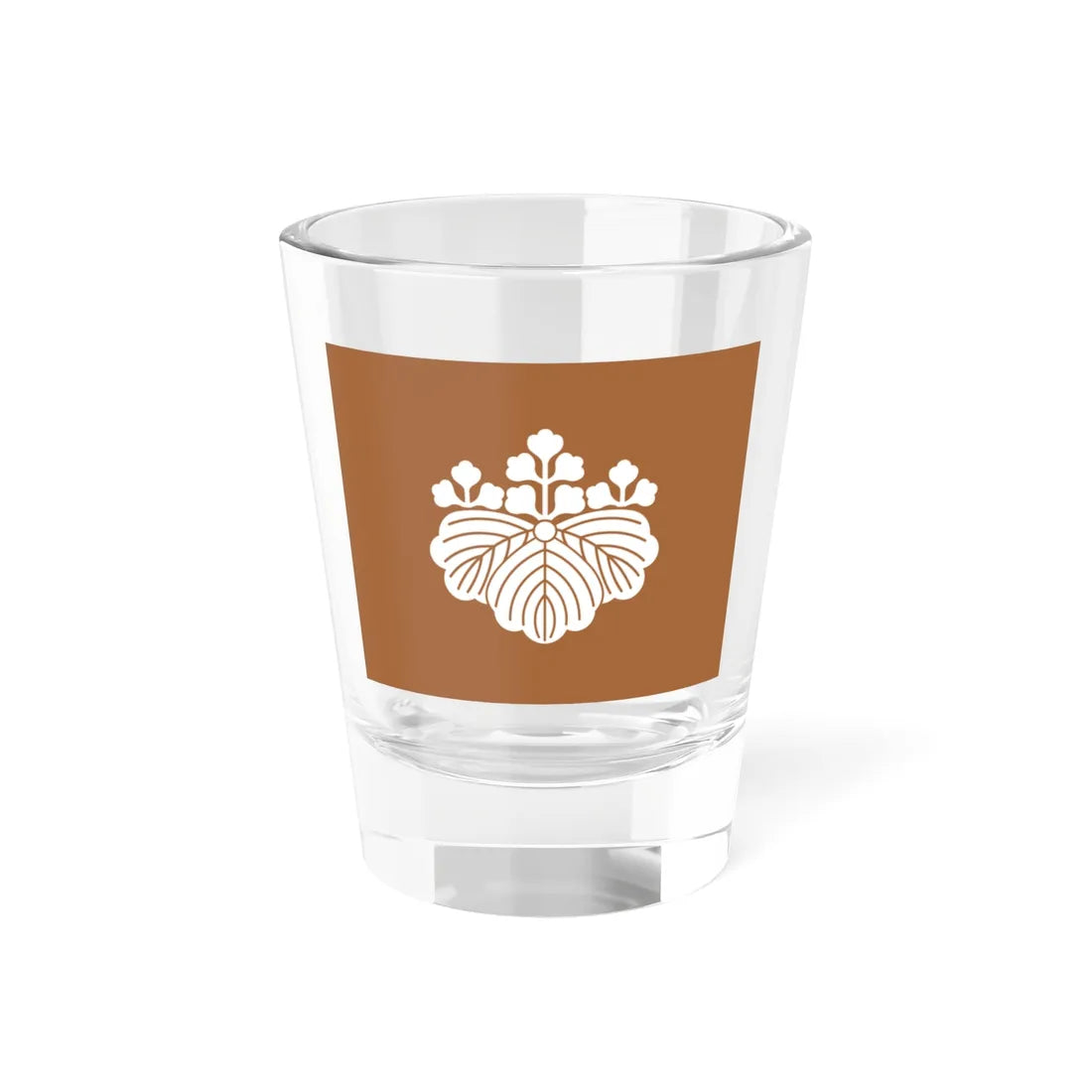 Flag of the Uesugi Lords of Yonezawa in Dewa Province B (Japan) Shot Glass 1.5oz 1.5oz - Go Mug Yourself