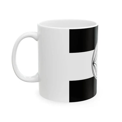 Flag of the Uesugi Lords of Yonezawa in Dewa Province C (Japan) White Coffee Mug - Go Mug Yourself