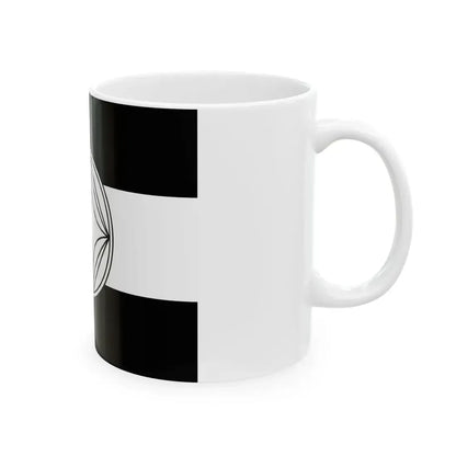 Flag of the Uesugi Lords of Yonezawa in Dewa Province C (Japan) White Coffee Mug - Go Mug Yourself