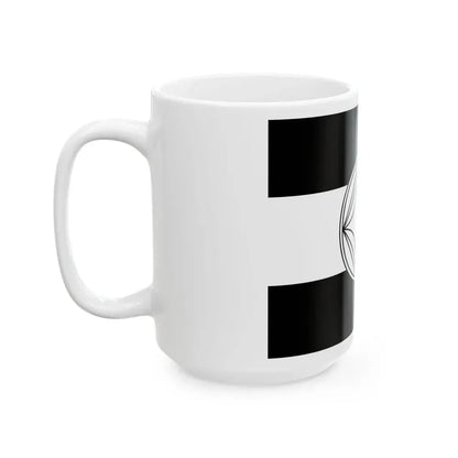 Flag of the Uesugi Lords of Yonezawa in Dewa Province C (Japan) White Coffee Mug - Go Mug Yourself