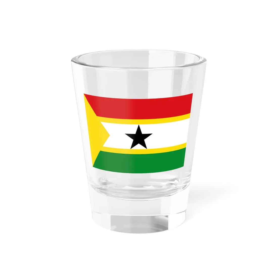 Flag of the UFEFCF (Ethiopia) Shot Glass 1.5oz 1.5oz - Go Mug Yourself