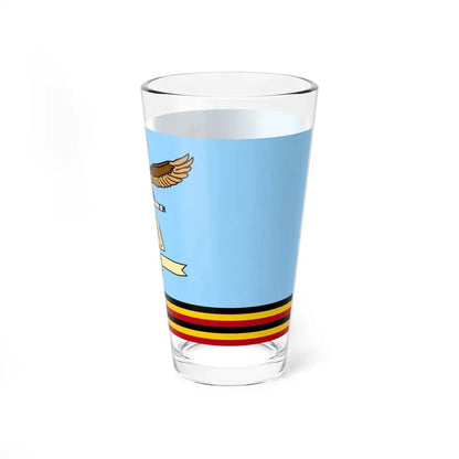 Flag of the Uganda Peoples Defence Air Force (Uganda) Pint Glass 16oz - Go Mug Yourself