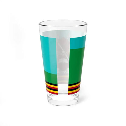 Flag of the Uganda Peoples Defence Force 2019 (Uganda) Pint Glass 16oz - Go Mug Yourself
