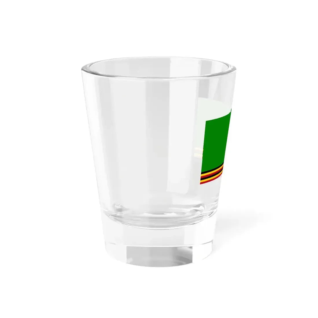 Flag of the Uganda Peoples Defence Force (Uganda) Shot Glass 1.5oz - Go Mug Yourself