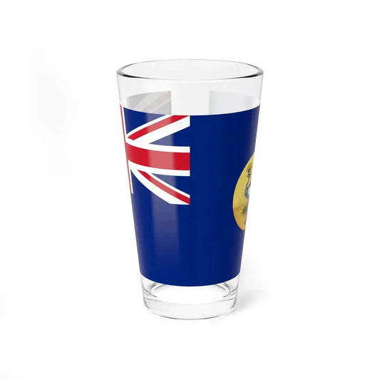Flag of the Uganda Protectorate (Uganda) Pint Glass 16oz 16oz - Go Mug Yourself