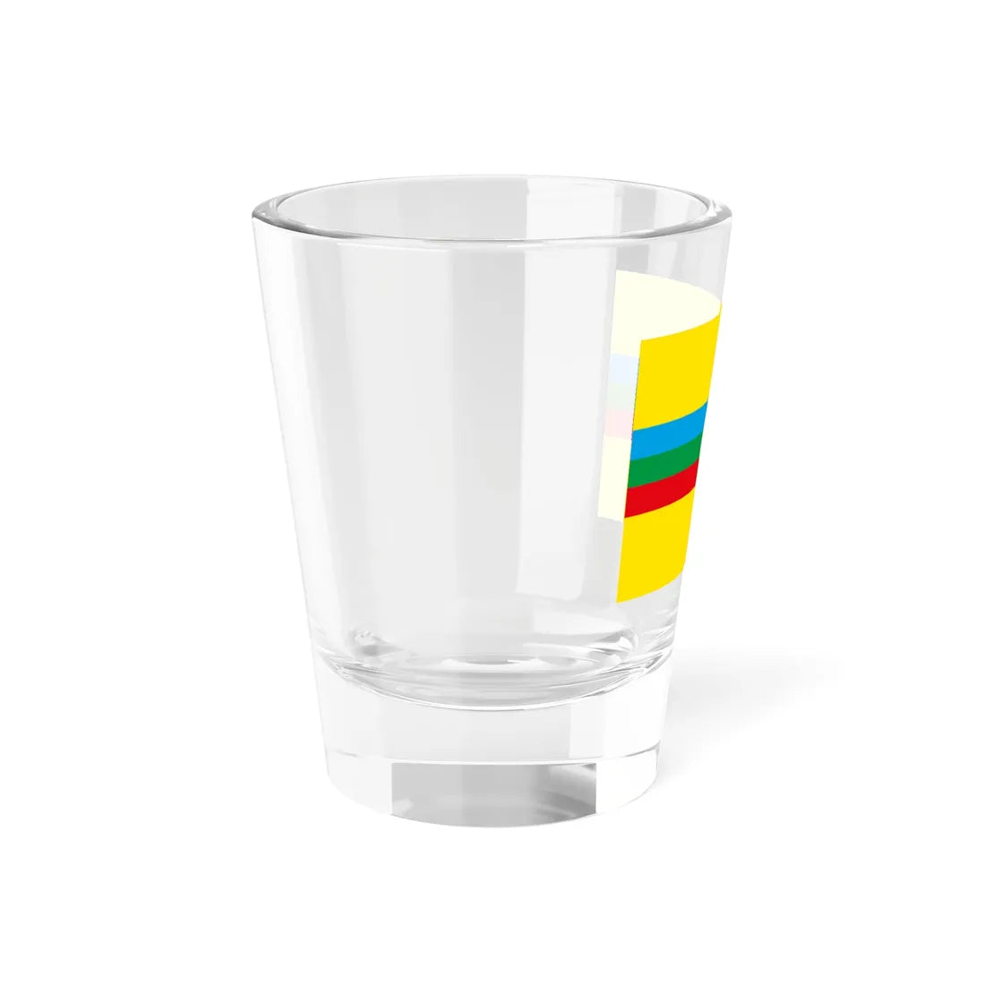 Flag of the Ugandan National Resistance Movement (Uganda) Shot Glass 1.5oz - Go Mug Yourself
