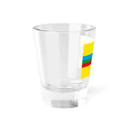 Flag of the Ugandan National Resistance Movement (Uganda) Shot Glass 1.5oz - Go Mug Yourself