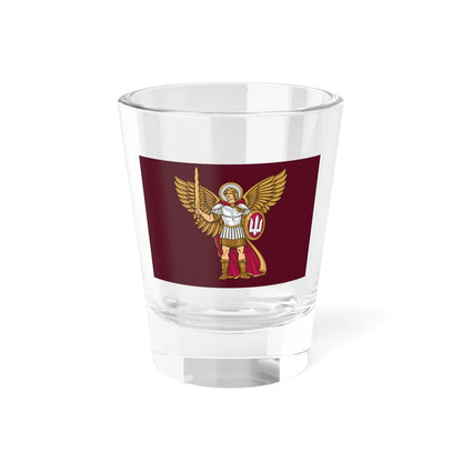 Flag of the Ukrainian Air Assault Forces reverse (Ukraine) Shot Glass 1.5oz 1.5oz - Go Mug Yourself
