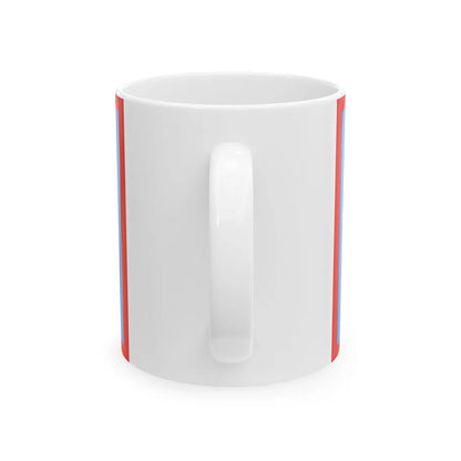 Flag of the Ulster Defence Association (Ireland) White Coffee Mug - Go Mug Yourself