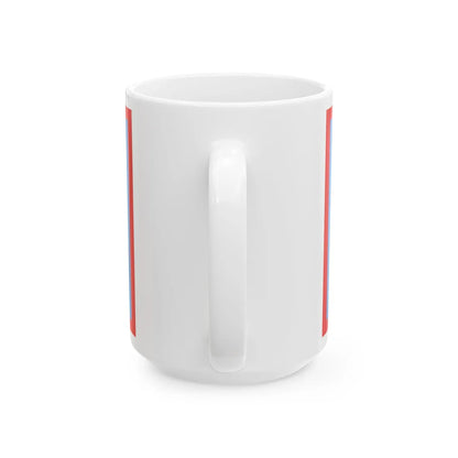 Flag of the Ulster Defence Association (Ireland) White Coffee Mug - Go Mug Yourself