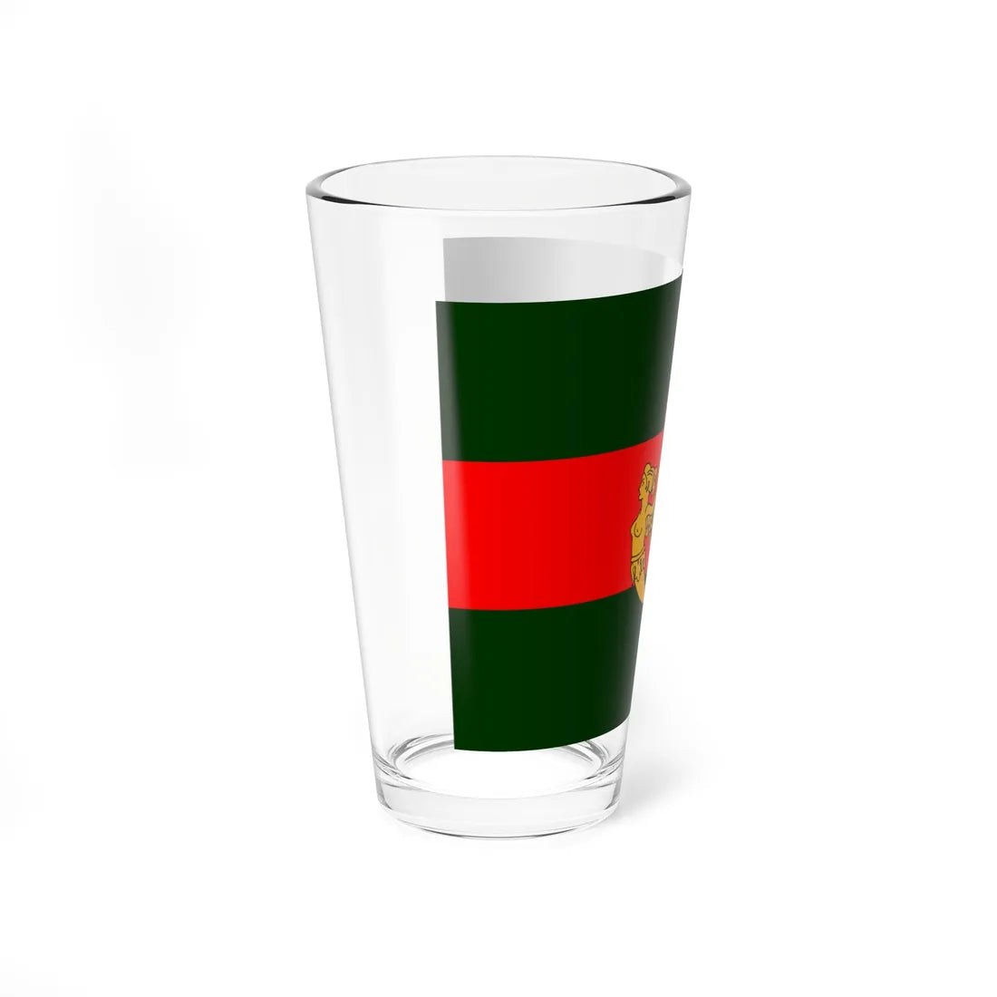 Flag of the Ulster Defence Regiment (Ireland) Pint Glass 16oz - Go Mug Yourself