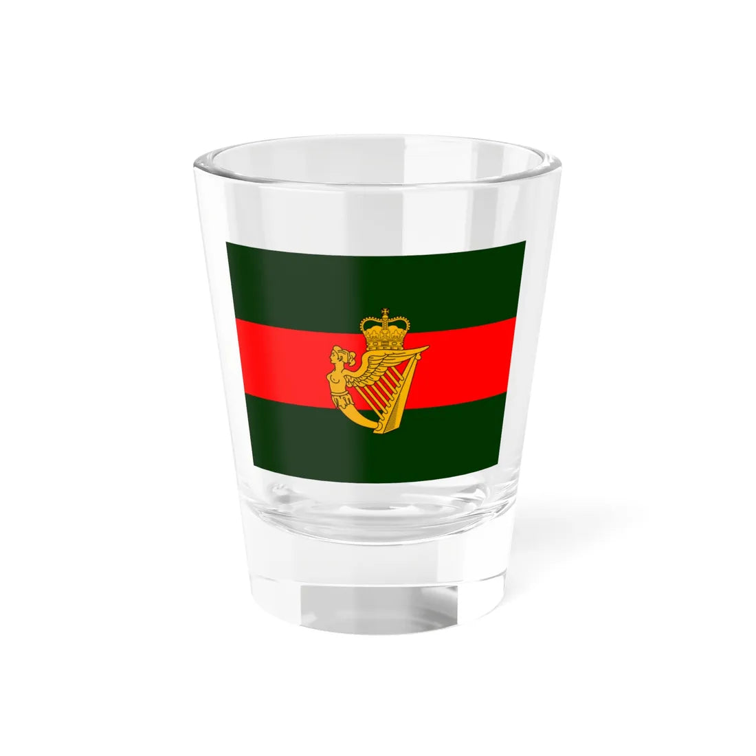 Flag of the Ulster Defence Regiment (Ireland) Shot Glass 1.5oz 1.5oz - Go Mug Yourself