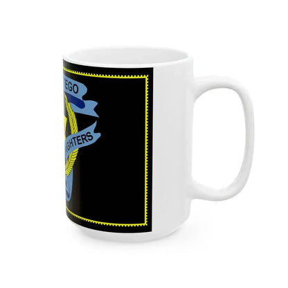 Flag of the Ulster Freedom Fighters (Ireland) White Coffee Mug - Go Mug Yourself