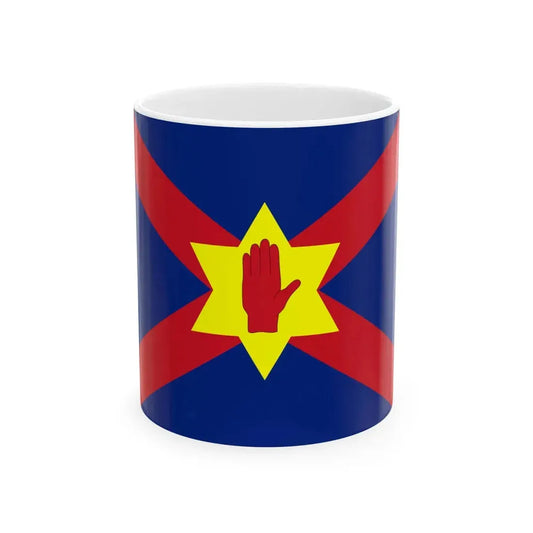 Flag of the Ulster Nation (Ireland) White Coffee Mug 11oz - Go Mug Yourself