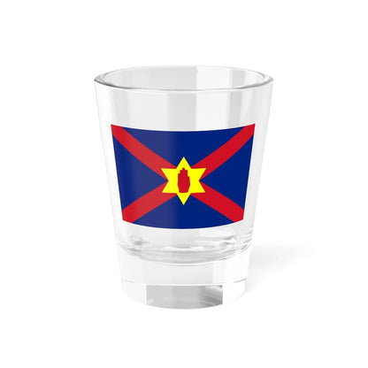 Flag of the Ulster Nation thumb closed (Ireland) Shot Glass 1.5oz 1.5oz - Go Mug Yourself