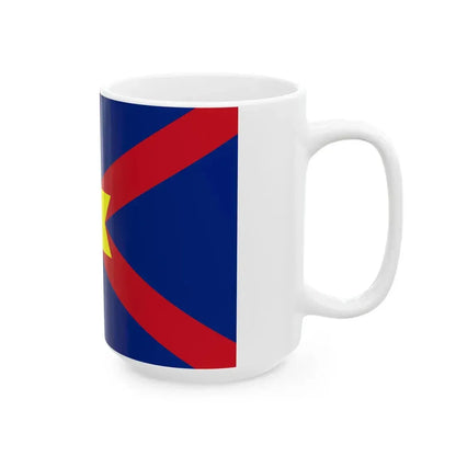 Flag of the Ulster Nation thumb closed (Ireland) White Coffee Mug - Go Mug Yourself
