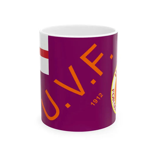Flag of the Ulster Volunteer Force (Ireland) White Coffee Mug 11oz - Go Mug Yourself