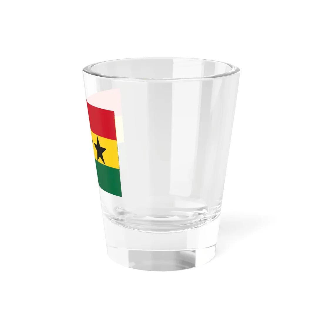Flag of the Union of African States 1961-1962 (Ghana) Shot Glass 1.5oz - Go Mug Yourself