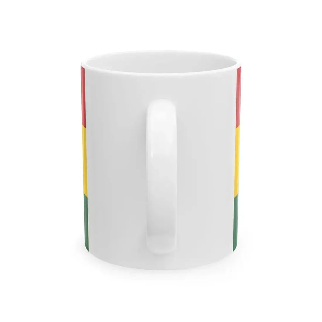 Flag of the Union of African States 1961-1962 (Ghana) White Coffee Mug - Go Mug Yourself