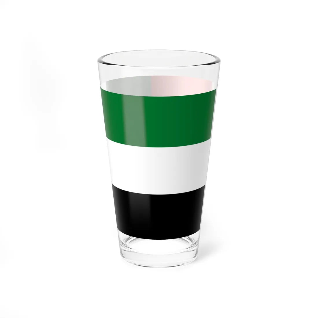 Flag of the United Arab Emirates (United Arab Emirates) Pint Glass 16oz - Go Mug Yourself